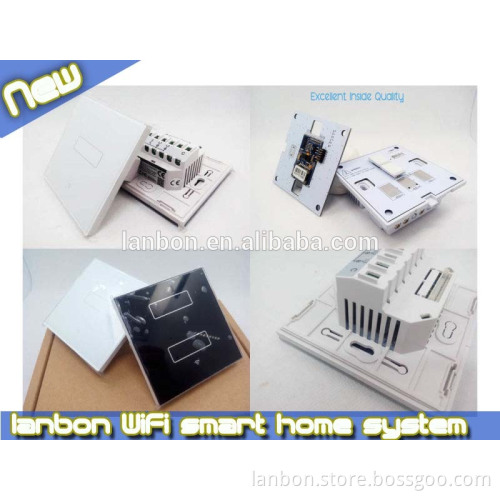 2016 Lanbon New WIFI light switches for home automation smart home Smart phone control (No gateway)